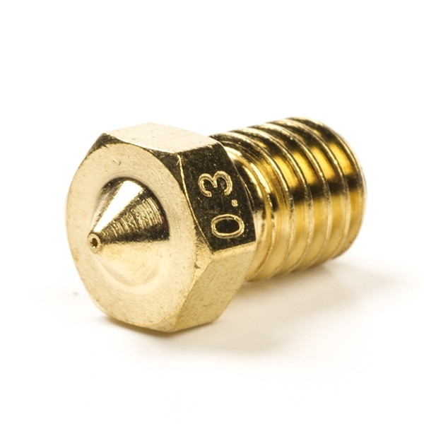 123-3D M6 brass nozzle, 0.30mm (123-3D version) DED00010c DMK00014 - 1