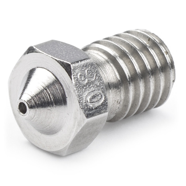 123-3D M6 stainless steel nozzle, 1.75mm x 0.8mm  DMK00027 - 1