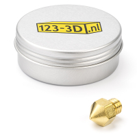123-3D MK8 brass nozzle, 1.75mm x 0.2mm  DAR00764