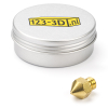 123-3D MK8 brass nozzle, 1.75mm x 0.5mm DAR00766 - 1