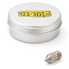 123-3D MK8 hardened steel nozzle, 1.75mm x 0.8mm