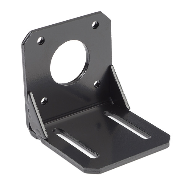 123-3D Metal mounting bracket for NEMA17 stepper motor, 90° L-bracket  DFC00036 - 1