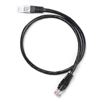 123-3D Network cable Cat5e U/UTP black, 50cm K010604092 DDK00125