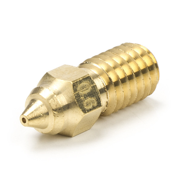123-3D Nozzle 0.60mm | M6 | Creality Ender-5 S1/Ender-7 compatible | 1.75mm filament | brass (123-3D house brand)  DAR01057 - 1