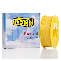 123-3D Pastel filament Yellow 1.75 mm PLA 1.1 kg (Jupiter series)  DFP01132