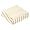 123-3D Poplar wood plates, 300mm x 300mm x 4mm (5-pack)  DAR00723 - 1