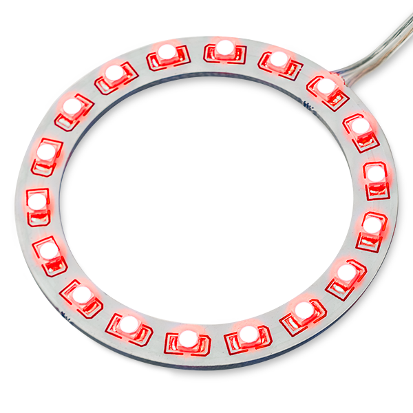 123-3D Red LED ring  DLE00003 - 1