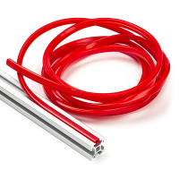 123-3D Red slot cover 6mm for 2020 profile (2.5 metres)  DFC00128