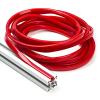 Red slot cover 8mm for 3030 profile (5 metres) DFC00168 - 1