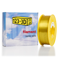 123-3D Satin filament Gold 1.75 mm PLA 1.1 kg (Jupiter series)  DFP01141