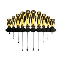 123-3D Screwdriver set with wall holder (10-pack) HSET10 DGS00030