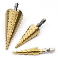 123-3D Step drill set 12mm/20mm/32mm (3-pack)  DGS00051