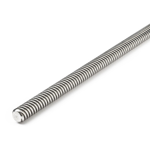 123-3D TR8x8 lead screw, 8mm x 100cm  DLS00008 - 1