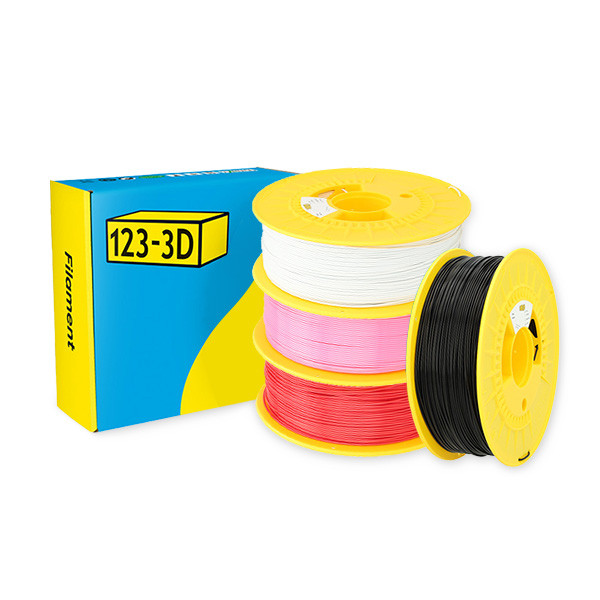 123-3D Valentines Filament Bundle - 4kg DHM10122 - 1