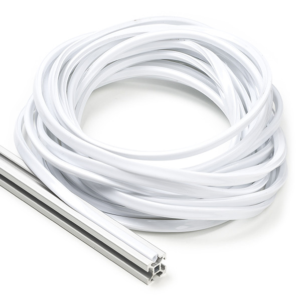 123-3D White slot cover 6mm for 2020 profile (10 metres)  DFC00137 - 1