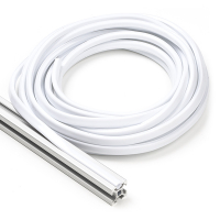 123-3D White slot cover 6mm for 2020 profile (7.5 metres)  DFC00136