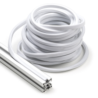 123-3D White slot cover 8mm for 3030 profile (10 metres)  DFC00187