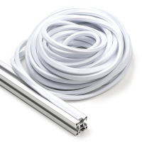 123-3D White slot cover 8mm for 3030 profile (15 metres)  DFC00188