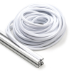 White slot cover 8mm for 3030 profile (15 metres) DFC00188 - 1