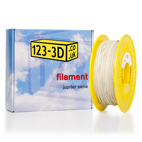 123-3D Wood filament Maple 1.75 mm PLA Wood 0.75 kg (Jupiter series)  DFP01159 - 1
