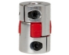 XB D20L30 semi-flexible motor coupling, 8mm x 8mm