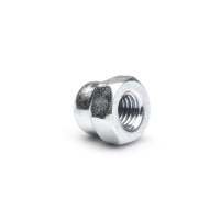 123-3D Zinc-plated M3 cap nut (10-pack)  DBM00154