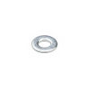 Zinc-plated M3 flat washer (100-pack)