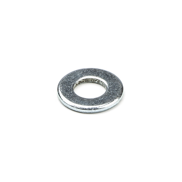 123-3D Zinc-plated M4 flat washer (100-pack)  DBM00029 - 1