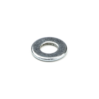 123-3D Zinc-plated M4 flat washer (100-pack)  DBM00029