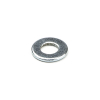 Zinc-plated M4 flat washer (100-pack)