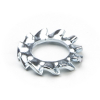 Zinc-plated M4 spring washer (100-pack) DBM00133 - 1