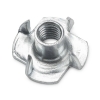 Zinc-plated M6 insert nut (10-pack) DBM00163 - 1