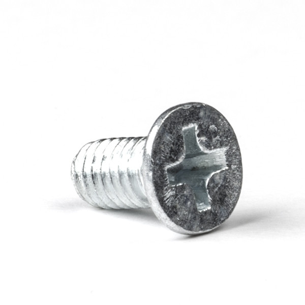 123-3D Zinc-plated metal countersunk head screw, M4 x 8mm (50-pack)  DBM00091 - 1