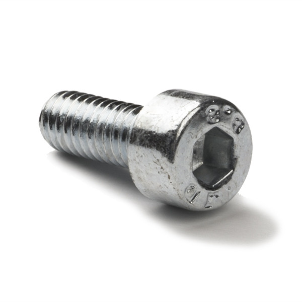 123-3D Zinc-plated metal cylinder head hex screw, M3 x 10mm (50-pack)  DBM00042 - 1