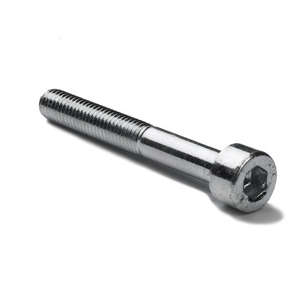 123-3D Zinc-plated metal cylinder head hex screw, M3 x 30mm (50-pack)  DBM00047 - 1