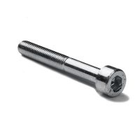 123-3D Zinc-plated metal cylinder head hex screw, M8 x 20mm (25-pack)  DBM00202