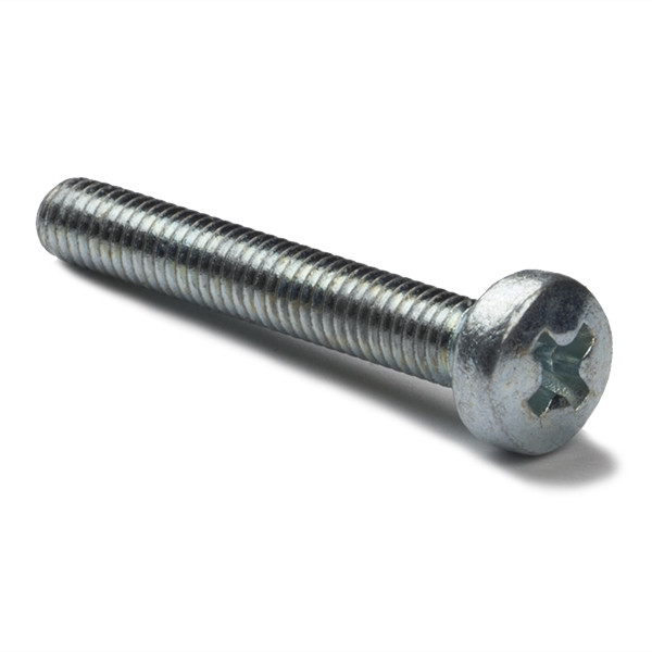 123-3D Zinc-plated metal round head screw, M3 x 16mm (50-pack)  DBM00004 - 1