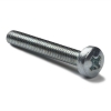 Zinc-plated metal round head screw, M3 x 25mm (50-pack) DBM00006 - 1