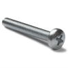 Zinc-plated metal round head screw, M4 x 50mm (10-pack) DBM00072 - 1