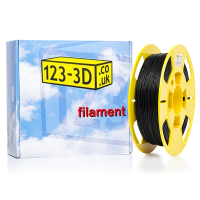 123-3D black flexible TPE filament 1.75mm, 0.5kg  DFF08001