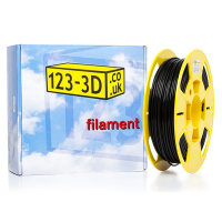 123-3D black flexible TPE filament 2.85mm, 0.5kg  DFF08006