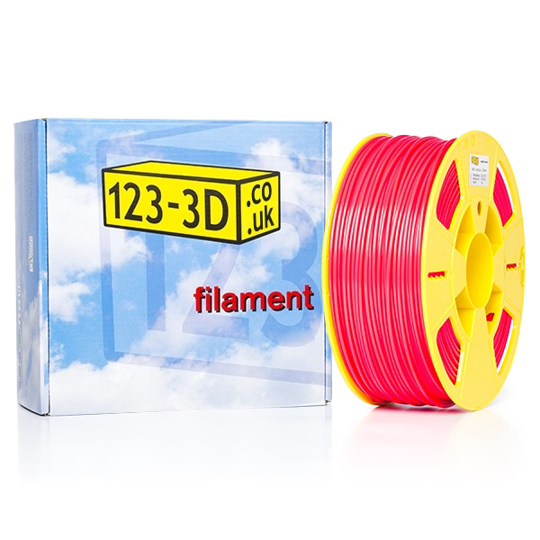 123-3D bright pink ABS filament 2.85mm, 1kg  DFA11029 - 1