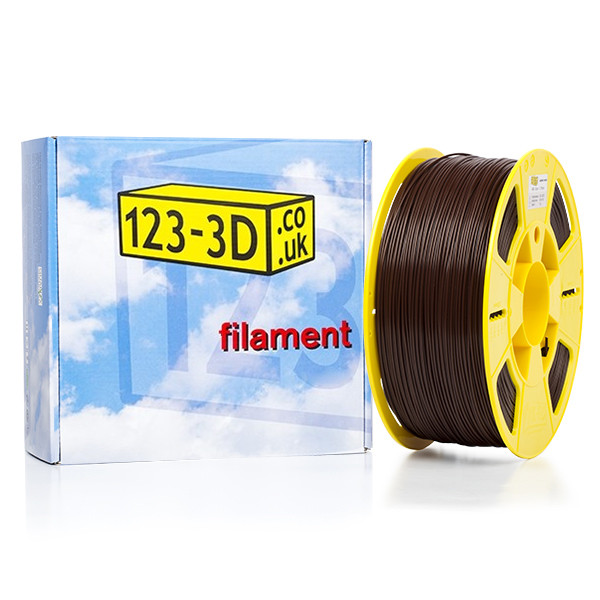123-3D brown ABS filament 1.75mm, 1kg DFA02016c DFA11015 - 1