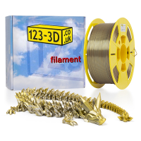 123-3D chameleon gold-silver PLA filament 1.75mm, 1kg  DFP11069