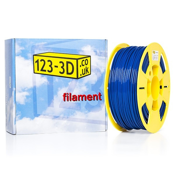 123-3D dark blue ABS Pro filament 2.85mm, 1kg  DFA11044 - 1