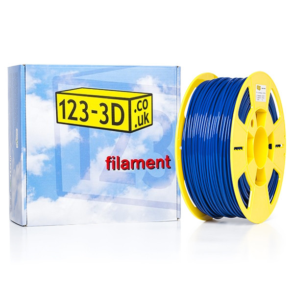 123-3D dark blue ABS filament 2.85mm, 1kg  DFA11019 - 1