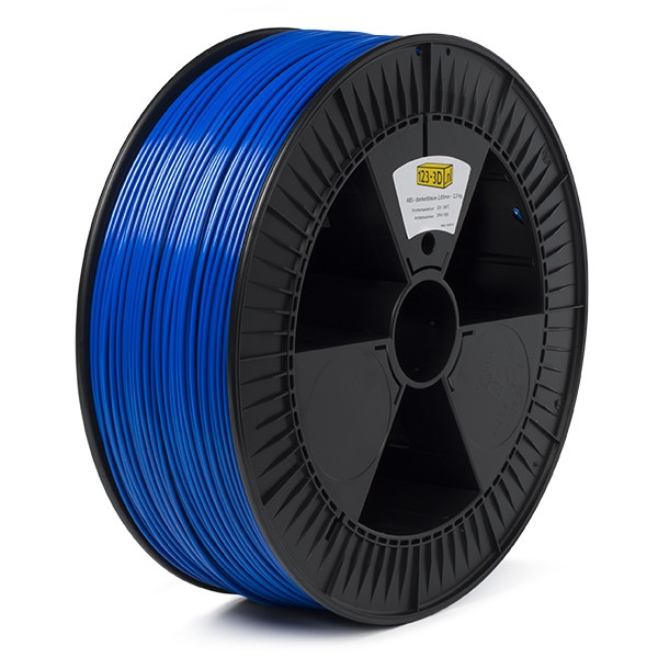 123-3D dark blue ABS filament 2.85mm, 2.3kg  DFA11058 - 1