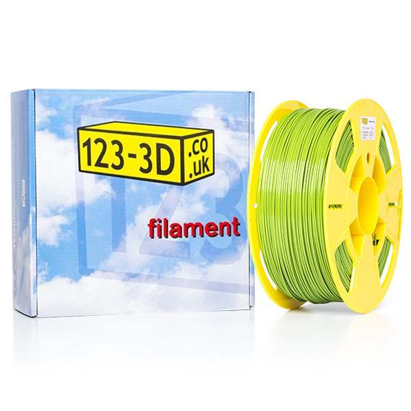 123-3D green PETG filament 1.75mm, 1kg DFE02023c DFE11005 - 1