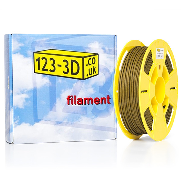 123-3D green wood PLA filament 2.85mm, 0.5kg DFP08003 - 1