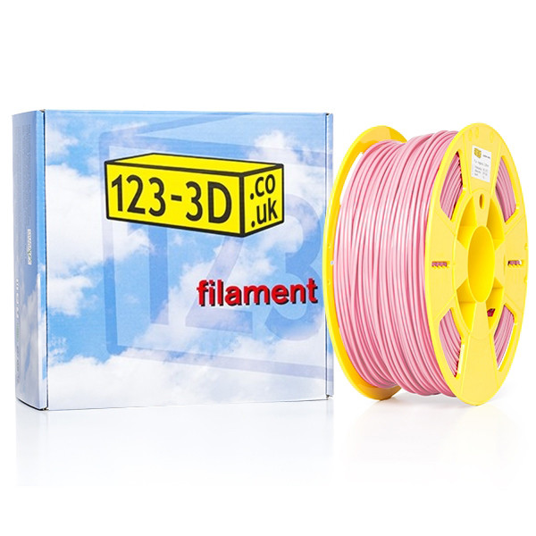 123-3D light pink PLA filament 2.85mm, 1kg  DFP11064 - 1